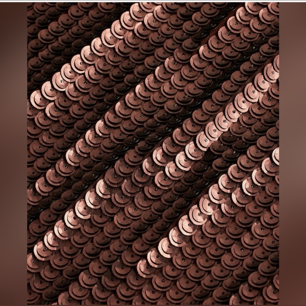 🆕 Express Copper Sequin Mini Dress. Size XS. NWT. 🤎 - Picture 7 of 16